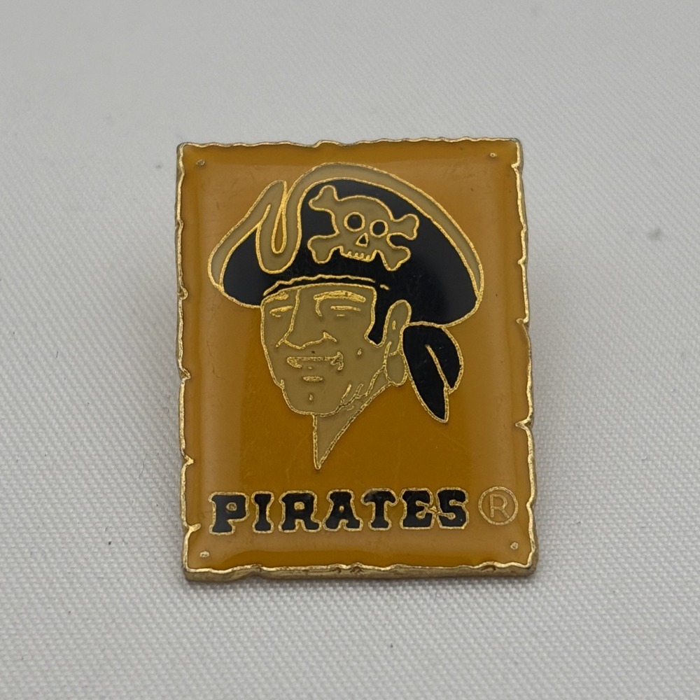 Vintage 1985 MLB Baseball Pittsburgh Pirates Mascot Lapelโ Hat Pin